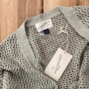 Open Stitch Cardigan Duster Sz S